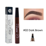 FOUR-FORK EYEBROW PENCIL LASTS FOR A LONG TIME WITHOUT MAKEUP
