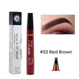 FOUR-FORK EYEBROW PENCIL LASTS FOR A LONG TIME WITHOUT MAKEUP