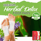Premium Herbal Detox Foot Pads (Set of 10) - 7Days Detox!