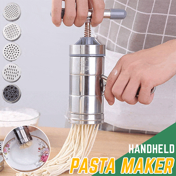 Handheld Pasta Maker (with Molds)