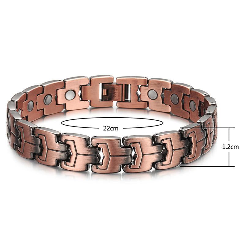 Powerful Magnetic Copper Bracelet for Pain Relief